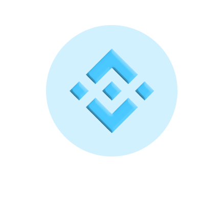 bnb chain logo blue