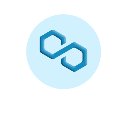 polygon logo blue