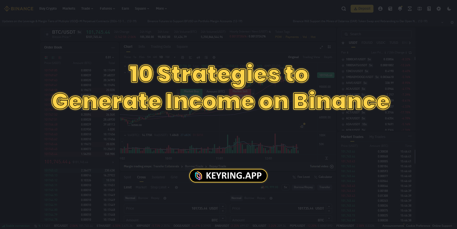 Generate Income on Binance thumb