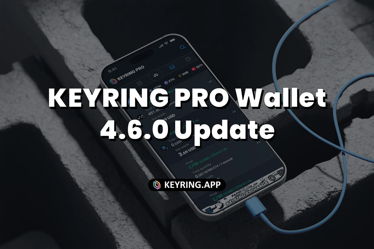 keyring pro wallet 4.6.0 update mockup thumbnail